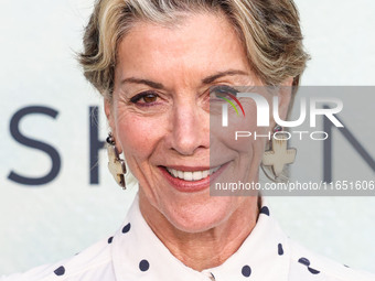 Wendie Malick arrives at the World Premiere Of Apple TV+ Series' 'Shrinking' Season 2 held at the Pacific Design Center on October 8, 2024 i...