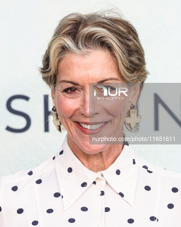 Wendie Malick arrives at the World Premiere Of Apple TV+ Series' 'Shrinking' Season 2 held at the Pacific Design Center on October 8, 2024 i...