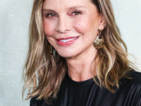 Calista Flockhart arrives at the World Premiere Of Apple TV+ Series' 'Shrinking' Season 2 held at the Pacific Design Center on October 8, 20...