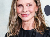 Calista Flockhart arrives at the World Premiere Of Apple TV+ Series' 'Shrinking' Season 2 held at the Pacific Design Center on October 8, 20...