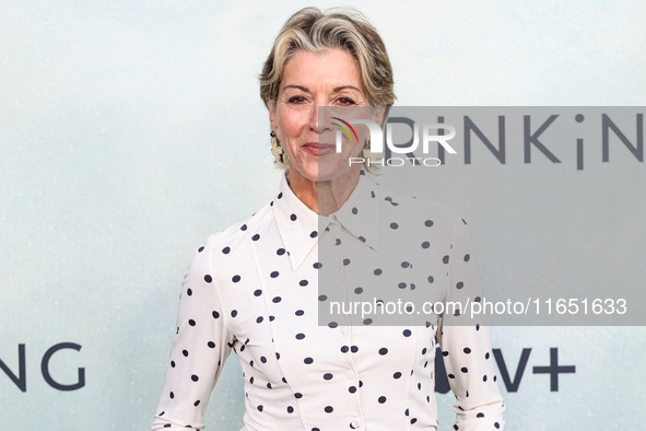 Wendie Malick arrives at the World Premiere Of Apple TV+ Series' 'Shrinking' Season 2 held at the Pacific Design Center on October 8, 2024 i...