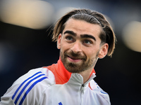 Jota Silva of Nottingham Forest plays during the Premier League match between Chelsea and Nottingham Forest at Stamford Bridge in London, En...