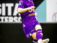 Go Ahead Eagles player Julius Dirksen participates in the friendly match between RKC and Go Ahead Eagles at the Mandemakers Stadium for the...