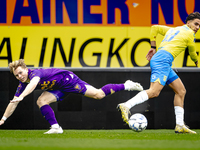 Go Ahead Eagles player Oliver Valaker Edvardsen and RKC player Faissal Al Mazyani participate in the friendly match between RKC and Go Ahead...