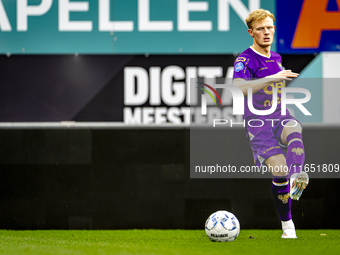 Go Ahead Eagles player Julius Dirksen participates in the friendly match between RKC and Go Ahead Eagles at the Mandemakers Stadium for the...