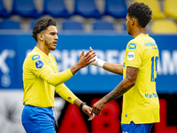 RKC player Faissal Al Mazyani scores the 2-0 and celebrates the goal during the friendly match between RKC and Go Ahead Eagles at the Mandem...