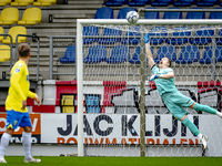 RKC goalkeeper Yanick van Osch participates in the friendly match between RKC and Go Ahead Eagles at the Mandemakers Stadium for the Dutch E...