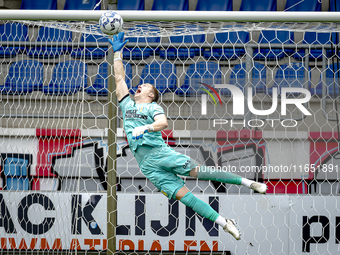 RKC goalkeeper Yanick van Osch participates in the friendly match between RKC and Go Ahead Eagles at the Mandemakers Stadium for the Dutch E...