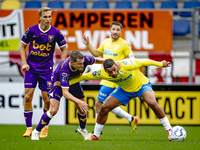 Go Ahead Eagles player Mithis Suray and RKC player Mohamed Ihattaren participate in the friendly match between RKC and Go Ahead Eagles at th...