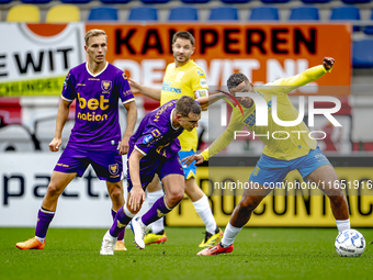 Go Ahead Eagles player Mithis Suray and RKC player Mohamed Ihattaren participate in the friendly match between RKC and Go Ahead Eagles at th...