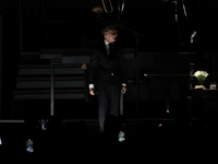 Singer Luis Miguel performs on stage during the Luis Miguel 2024 Tour at Arena CDMX in Mexico City, Mexico, on October 8, 2024. (