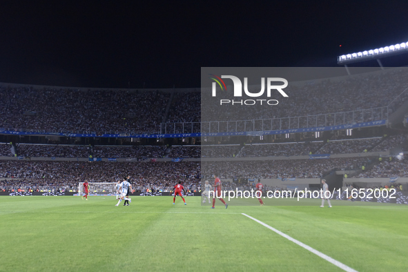 Argentina participates in an International Friendly match against Panama at Estadio Mas Monumental Antonio Vespucio Liberti in Buenos Aires,...