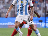 Argentina participates in an International Friendly match against Panama at Estadio Mas Monumental Antonio Vespucio Liberti in Buenos Aires,...