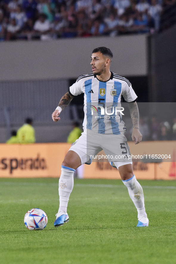 Argentina participates in an International Friendly match against Panama at Estadio Mas Monumental Antonio Vespucio Liberti in Buenos Aires,...