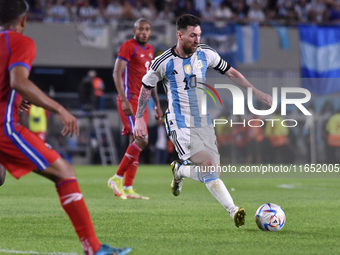 Argentina participates in an International Friendly match against Panama at Estadio Mas Monumental Antonio Vespucio Liberti in Buenos Aires,...