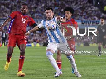 Argentina participates in an International Friendly match against Panama at Estadio Mas Monumental Antonio Vespucio Liberti in Buenos Aires,...