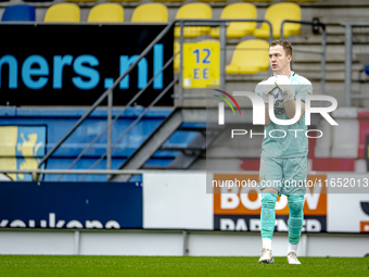 RKC goalkeeper Yanick van Osch participates in the friendly match between RKC and Go Ahead Eagles at the Mandemakers Stadium for the Dutch E...