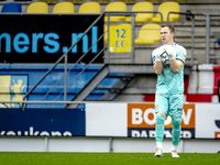 RKC goalkeeper Yanick van Osch participates in the friendly match between RKC and Go Ahead Eagles at the Mandemakers Stadium for the Dutch E...