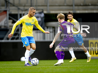 RKC player Sylvester van der Water participates in the friendly match between RKC and Go Ahead Eagles at the Mandemakers Stadium for the Dut...