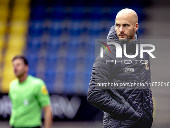 Go Ahead Eagles trainer Paul Simonis is present during the friendly match between RKC and Go Ahead Eagles at the Mandemakers Stadium for the...