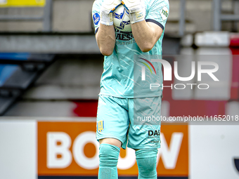 RKC goalkeeper Yanick van Osch participates in the friendly match between RKC and Go Ahead Eagles at the Mandemakers Stadium for the Dutch E...