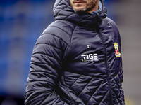 Go Ahead Eagles trainer Paul Simonis is present during the friendly match between RKC and Go Ahead Eagles at the Mandemakers Stadium for the...