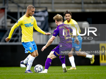 RKC player Sylvester van der Water participates in the friendly match between RKC and Go Ahead Eagles at the Mandemakers Stadium for the Dut...