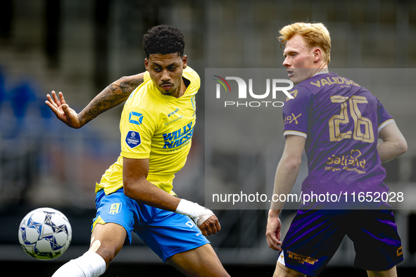 RKC player Richonell Margaret participates in the friendly match between RKC and Go Ahead Eagles at the Mandemakers Stadium for the Dutch Er...