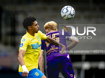 RKC player Richonell Margaret participates in the friendly match between RKC and Go Ahead Eagles at the Mandemakers Stadium for the Dutch Er...