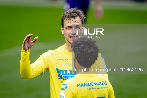 RKC player Reuven Niemeijer participates in the friendly match between RKC and Go Ahead Eagles at the Mandemakers Stadium for the Dutch Ered...