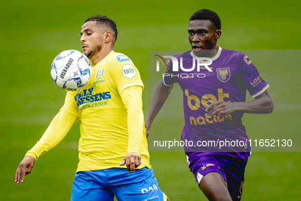 RKC player Mohamed Ihattaren participates in the friendly match between RKC and Go Ahead Eagles at the Mandemakers Stadium for the Dutch Ere...