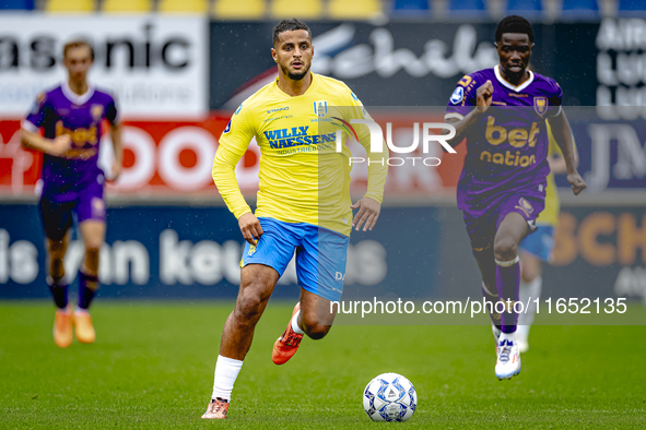 RKC player Mohamed Ihattaren participates in the friendly match between RKC and Go Ahead Eagles at the Mandemakers Stadium for the Dutch Ere...