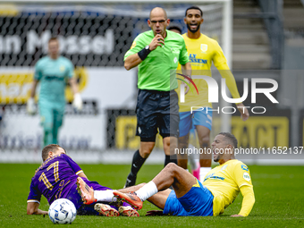 Go Ahead Eagles player Mithis Suray and RKC player Mohamed Ihattaren participate in the friendly match between RKC and Go Ahead Eagles at th...