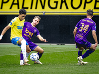 RKC player Richonell Margaret and Go Ahead Eagles player Oliver Valaker Edvardsen participate in the friendly match between RKC and Go Ahead...