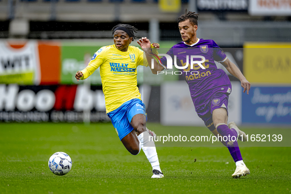 RKC player Chris Lokesa participates in the friendly match between RKC and Go Ahead Eagles at the Mandemakers Stadium for the Dutch Eredivis...