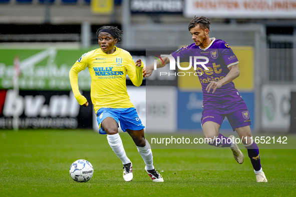 RKC player Chris Lokesa participates in the friendly match between RKC and Go Ahead Eagles at the Mandemakers Stadium for the Dutch Eredivis...