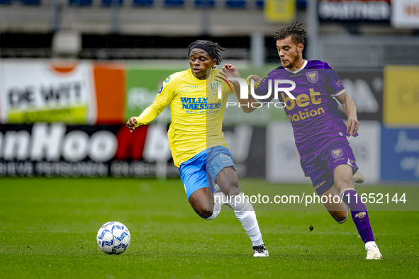 RKC player Chris Lokesa participates in the friendly match between RKC and Go Ahead Eagles at the Mandemakers Stadium for the Dutch Eredivis...