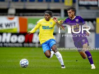 RKC player Chris Lokesa participates in the friendly match between RKC and Go Ahead Eagles at the Mandemakers Stadium for the Dutch Eredivis...