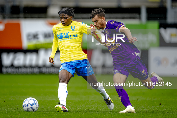 RKC player Chris Lokesa participates in the friendly match between RKC and Go Ahead Eagles at the Mandemakers Stadium for the Dutch Eredivis...