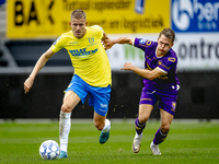 RKC player Dario van de Buijs, Go Ahead Eagles player Mithis Suray, during the friendly match RKC - Go Ahead Eagles (friendly) at the Mandem...