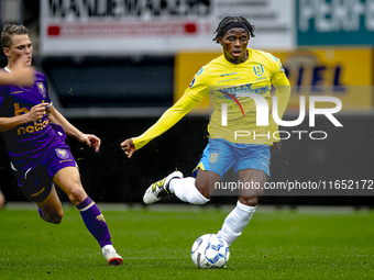 RKC player Chris Lokesa participates in the friendly match between RKC and Go Ahead Eagles at the Mandemakers Stadium for the Dutch Eredivis...