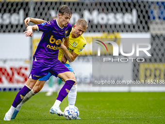 RKC player Dario van de Buijs participates in the friendly match between RKC and Go Ahead Eagles at the Mandemakers Stadium for the Dutch Er...