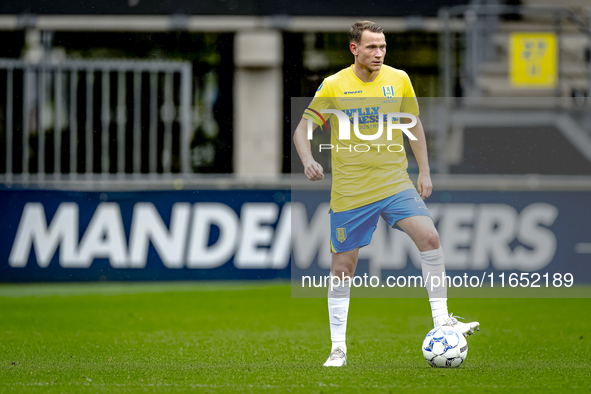 RKC player Julian Lelieveld participates in the friendly match between RKC and Go Ahead Eagles at the Mandemakers Stadium for the Dutch Ered...