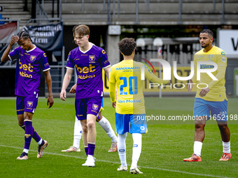 RKC player Mohamed Ihattaren celebrates the goal during the friendly match RKC - Go Ahead Eagles at the Mandemakers Stadium for the Dutch Er...