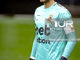 Go Ahead Eagles goalkeeper Jari de Busse participates in the friendly match between RKC and Go Ahead Eagles at the Mandemakers Stadium for t...