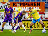 Go Ahead Eagles player Mithis Suray and RKC player Mohamed Ihattaren participate in the friendly match between RKC and Go Ahead Eagles at th...