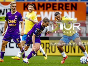 Go Ahead Eagles player Mithis Suray and RKC player Mohamed Ihattaren participate in the friendly match between RKC and Go Ahead Eagles at th...