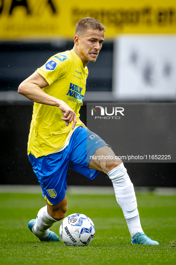 RKC player Dario van de Buijs participates in the friendly match between RKC and Go Ahead Eagles at the Mandemakers Stadium for the Dutch Er...