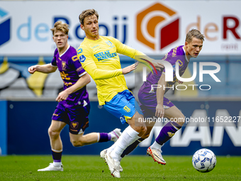 RKC player Reuven Niemeijer participates in the friendly match between RKC and Go Ahead Eagles at the Mandemakers Stadium for the Dutch Ered...