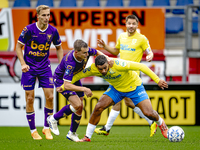 Go Ahead Eagles player Mithis Suray and RKC player Mohamed Ihattaren participate in the friendly match between RKC and Go Ahead Eagles at th...